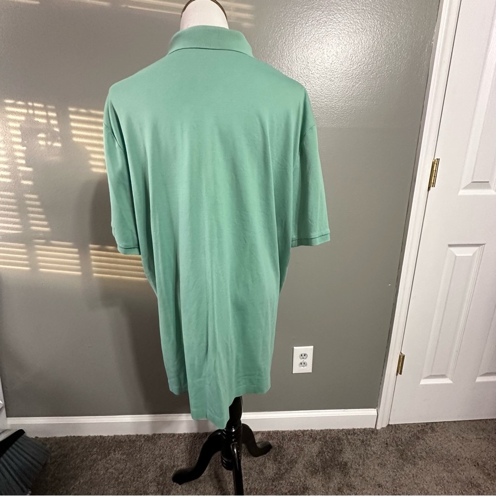Polo Ralph Lauren men’s size XXL classic fit polo short sleeve shirt (green) - Picture 5 of 12